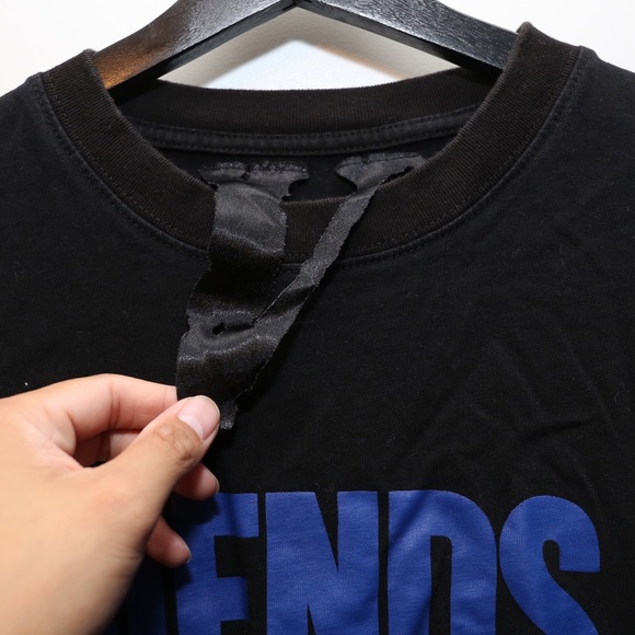 VLONE Friends Blue Shirt - Picture 3 of 4